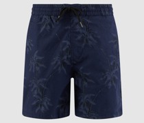 Shorts mit Allover-Muster