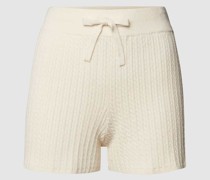 Shorts in Strick-Optik