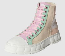 High Top Sneaker im Colour-Blocking-Design
