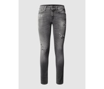 Skinny Fit Jeans aus Bio-Baumwolle Modell 'New Luz'