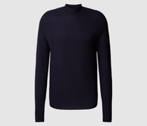 Strickpullover mit Stehkragen Modell 'FNATU'