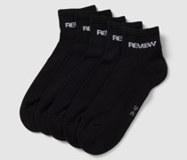 Socken mit Label-Print