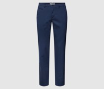 Slim Fit Chino mit französischen Eingrifftaschen Modell 'Fabio'