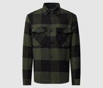 Regular Fit Freizeithemd mit Karo-Muster Modell 'MILO'