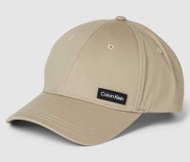 Basecap mit Label-Patch Modell 'ESSENTIAL'