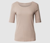 T-Shirt mit Rundhalsausschnitt Modell 'Mila'