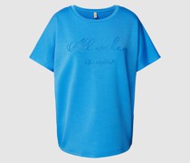T-Shirt mit Statement-Print Modell 'Banu'