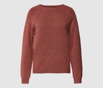 Strickpullover mit Rundhalsausschnitt Modell 'RICA'