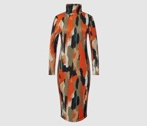 Midikleid mit Rollkragen