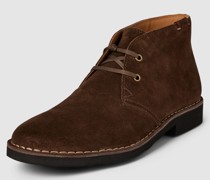 Lederschuhe mit Schnürverschluss