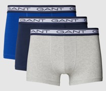 Trunks mit elastischem Logo-Bund im 3er-Pack
