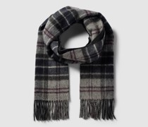 Schal aus Lanawolle mit Tartan-Karo Modell 'LARGS'
