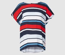 Blusenshirt mit Streifenmuster