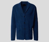 Strickjacke mit Reverskragen