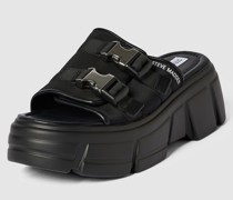 Pantoletten mit Label-Detail Modell 'ACTIVATOR'