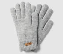 Handschuhe mit Label-Detail Modell 'Witzia'
