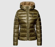 Jacke mit Label-Patch