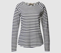 Longsleeve mit Streifenmuster