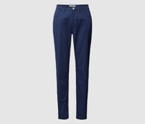 Bootcut Jeans in unifarbenem Design Modell 'STYLE.CAROLA'