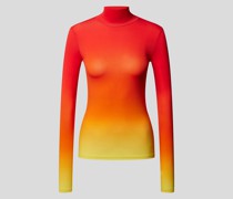 Longsleeve mit Stehkragen