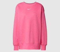 Sweatshirt mit Logo-Stitching