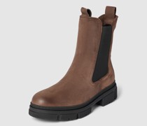 Chelsea Boots aus Leder in Two-Tone-Machart