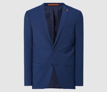 Extra Slim Fit 2-Knopf-Sakko mit Schurwoll-Anteil