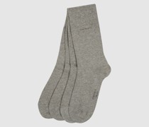 Socken mit Stretch-Anteil im 4er-Pack