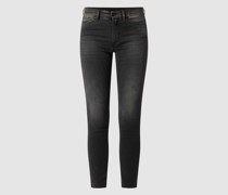 Super Slim Fit High Rise Jeans mit Stretch-Anteil Modell 'Juno'
