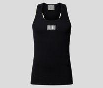 Tanktop in Ripp-Optik