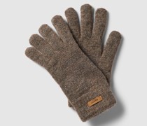 Handschuhe mit Label-Detail Modell 'Witzia'