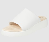 Pantolette aus Leder