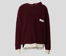 Pullover im Destroyed-Look
