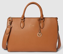 Handtasche mit Label-Details Modell 'ELLA'