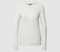 Strickpullover mit Streifenmuster