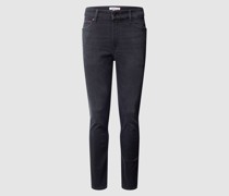 Slim Fit Jeans mit Logo-Details Modell 'Simon'
