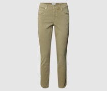 Jeans mit Label-Patch Modell 'ORNELLA'