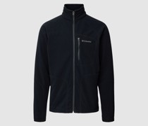 Fleecejacke mit Stehkragen Modell 'FAST TRECK'