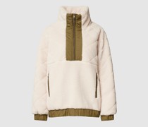 Fleecejacke aus Teddyfell in Schlupfform