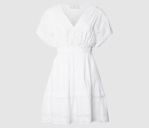 Minikleid aus Baumwolle im Stufen-Look Modell 'VALERIA'