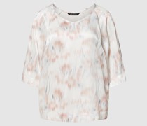 Bluse mit Allover-Muster