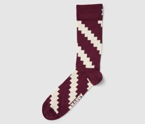 Socken mit Allover-Muster Modell 'Ladder'