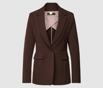 Blazer mit Reverskragen