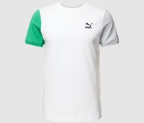 T-Shirt mit Label-Print Modell 'Classics Block Tee'