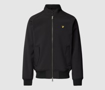 Jacke mit Stehkragen Modell 'Harrington'