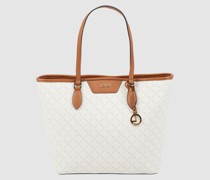 Shopper mit Logo-Muster