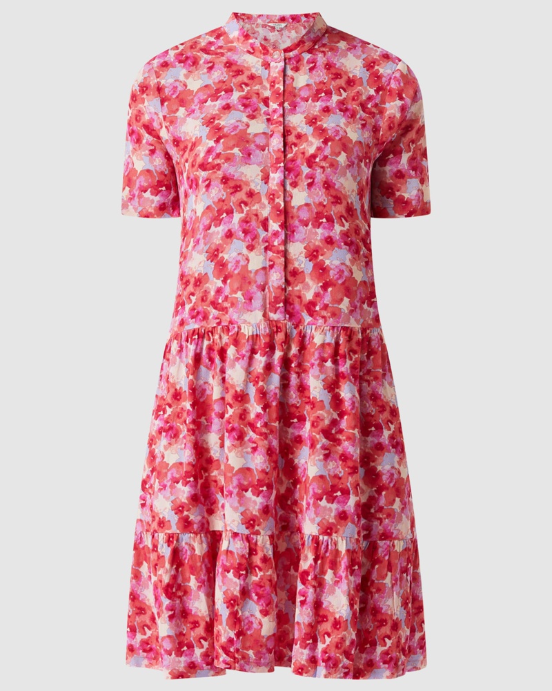 MbyM tolles sommerliches Kleid mit Muster blogger Gr m locker leicht Damen Kleidung Kleider Midikleider MbyM Midikleider 
