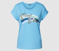 T-Shirt mit Statement-Print