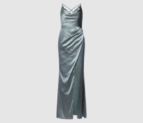 Abendkleid in Wickel-Optik