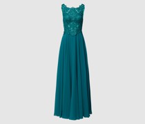 Abendkleid mit Herz-Ausschnitt